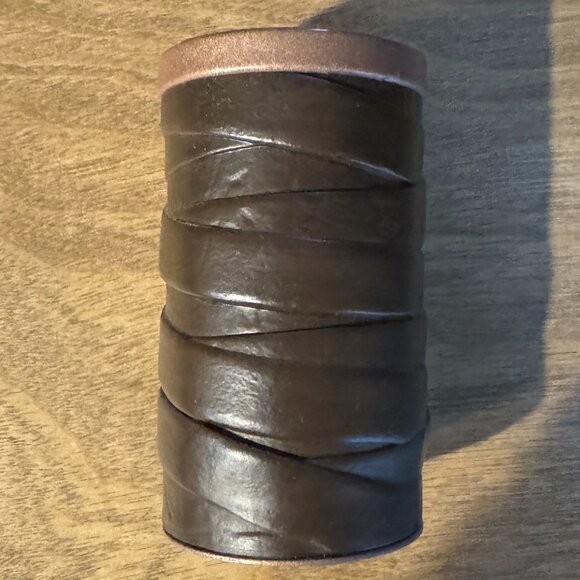 Galaxy's Edge Savis Lightsaber Scrap Elemental Nature Bantha hide sleeve - Picture 2 of 5